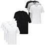 Hugo Boss Mens V-Neck Short Sleeve Breathable 3 Pack Cotton T-Shirt