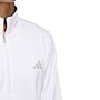 adidas Golf 2025 Elevated Quarter Zip Left Chest Recycled Sweater