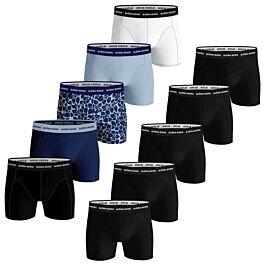 Bjorn Borg Mens Essential 5 Pack Mid Rise Stretch Boxer Briefs