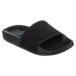 Skechers Womens Pop Ups Undisturbed Vegan Slider Sandals