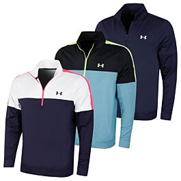 Under Armour Mens UA Storm Half Zip 4 Way Stretch Golf Sweater