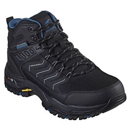 Skechers Mens Arch Fit Dawson Raveno Leather Waterproof Boots