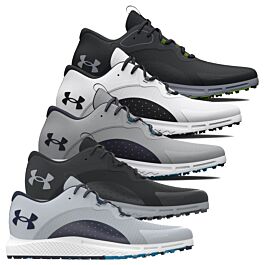 Under Armour Mens Charged Draw Cushioned Spikeless Golf Shoes