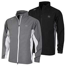 Puma Golf Mens DRYLBL Rain Waterproof Adjustable Jacket