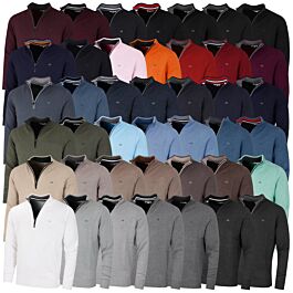Calvin Klein Golf Mens 2024 1 2 Zip Cotton CK Sweater