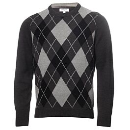 Argyle mens half zip fleece outlet