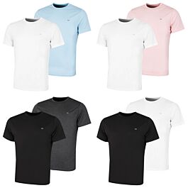 Calvin Klein Mens 2 Pack Wicking Performance Tech T Shirt