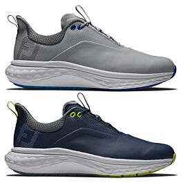 Footjoy Mens Quantum Leather Waterproof Spikeless Golf Shoes
