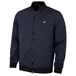 Lyle Scott Mens Eagle Logo Fitted Bomber Back Golf Jacket