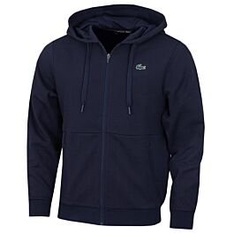 Lacoste men's zip hoodie hot sale