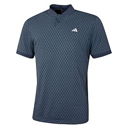 adidas Golf Mens U365T HEAT.RDY UPF 50 Jacquard 3 Button Polo Shirt