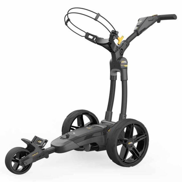Powakaddy 2025 FX1 Electric Lightweight Fold Up 18 Hole Golf Trolley
