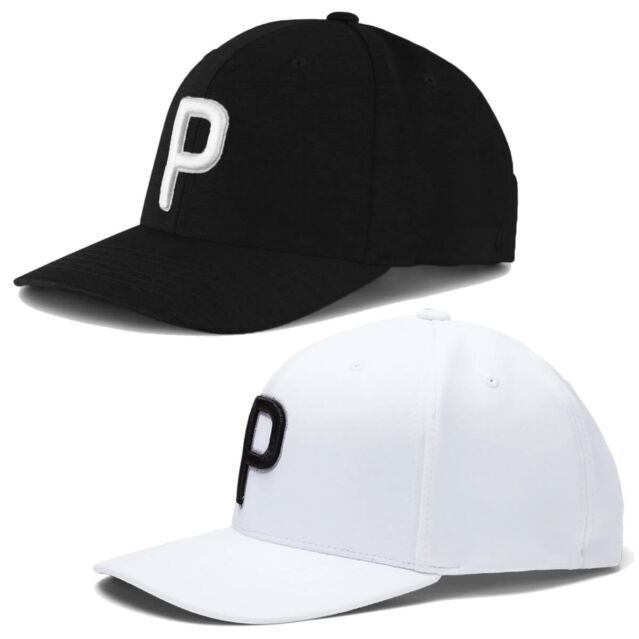 Puma Golf Mens P 110 Moisture Wicking Adjustable Embroidered Golf Cap