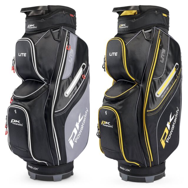 Powakaddy 2025 Lite All-Rounder Stylish 14 Pocket Golf Tour Cart Bag