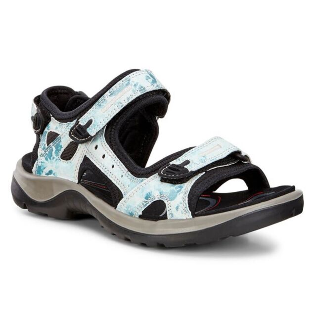 Ecco Womens Offroad 63 Lightweight Leather Comfort Durable Stretch Sandals