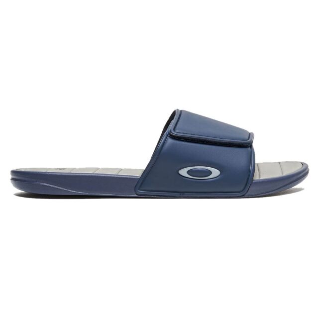 Oakley Mens Perf Ellipse Synthetic Slide Beach Flip Flop Sandals