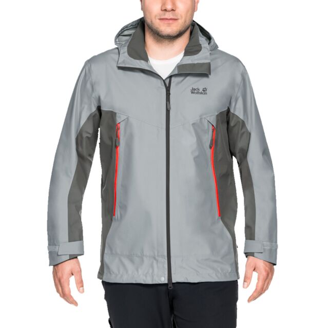 Jack Wolfskin Mens Refugio Flex Hardshell Jacket