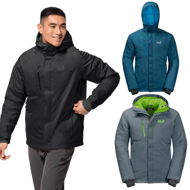 Jack wolfskin men's troposphere waterproof down jacket online