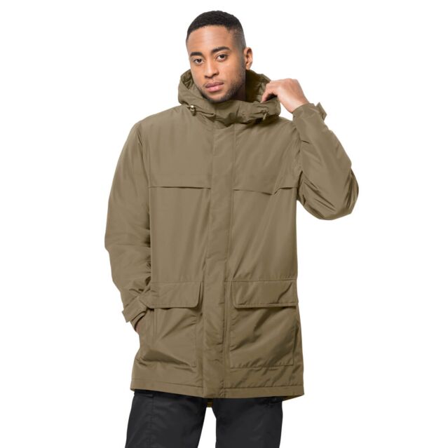 Jack Wolfskin Mens Winterlager Waterproof Insulated Parka Jacket