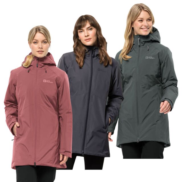 Jack Wolfskin Womens Heidelstein Insulated Waterproof Windproof Jacket