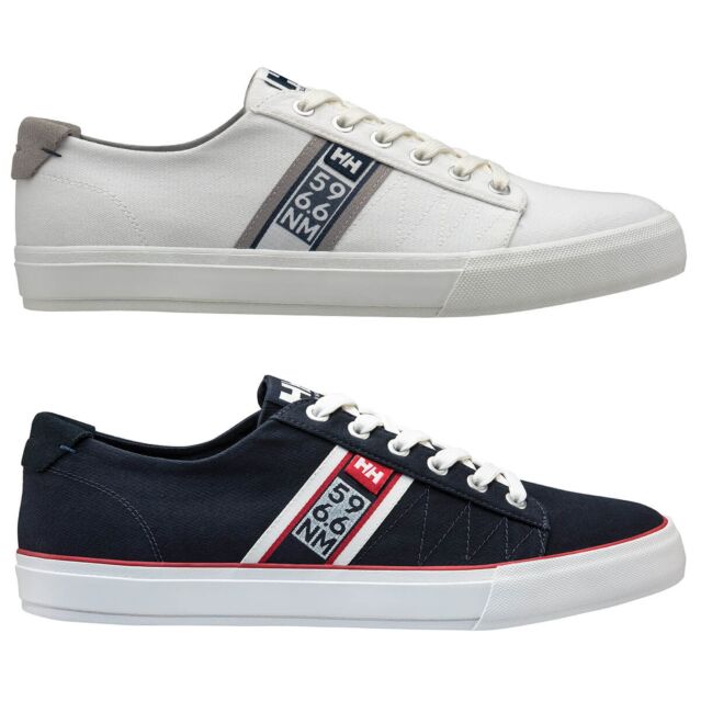 Helly Hansen Mens Salt Flag F-1 Canvas Stylish Sailing Trainers