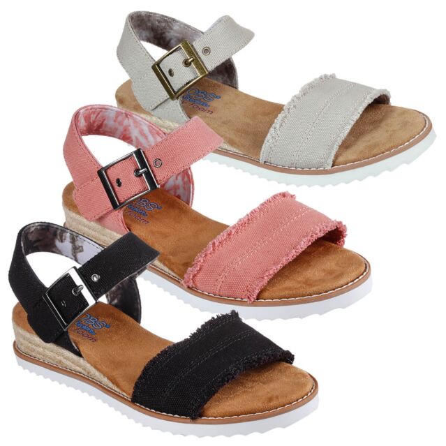 Skechers Womens 2024 Bob s Desert Kiss Adobe Princess Sandals