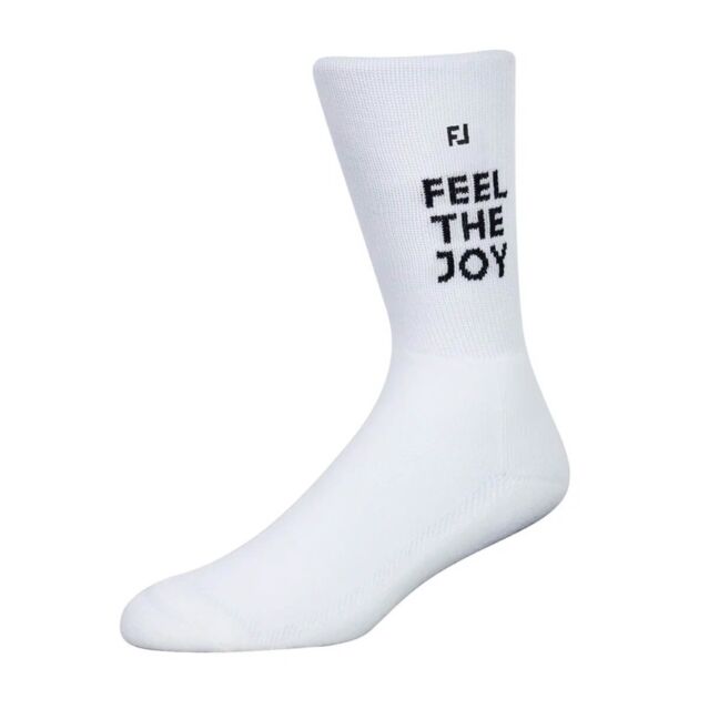 Footjoy Mens 2025 Feel The Joy ProDry Advanced Comfort Breathable Golf Socks