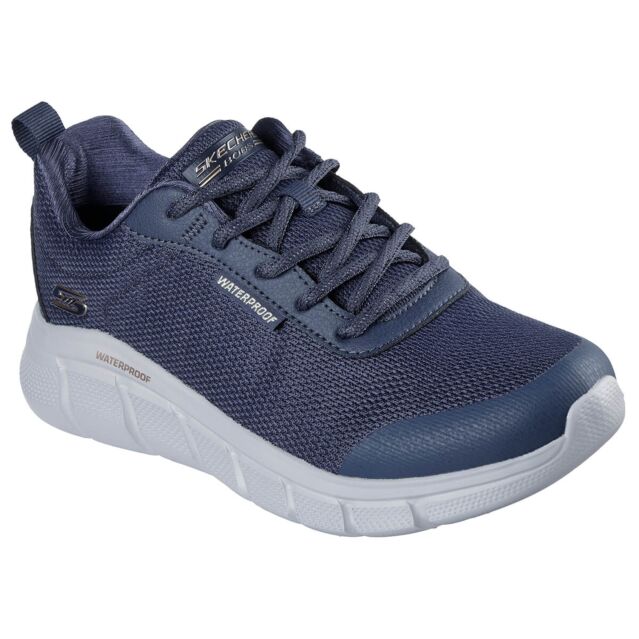 Skechers Womens 2025 BOBS Sport B Flex Proof Memory Foam Waterproof Trainers
