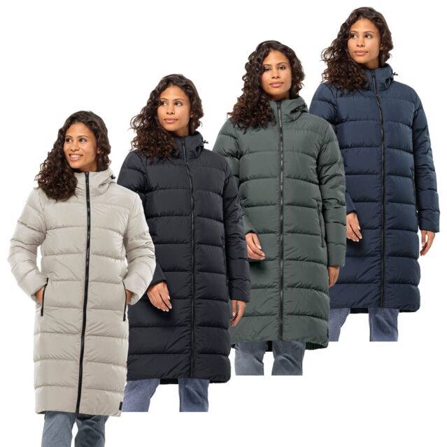 Jack Wolfskin Womens Frozen Palace Windproof Water Repellent Jacket