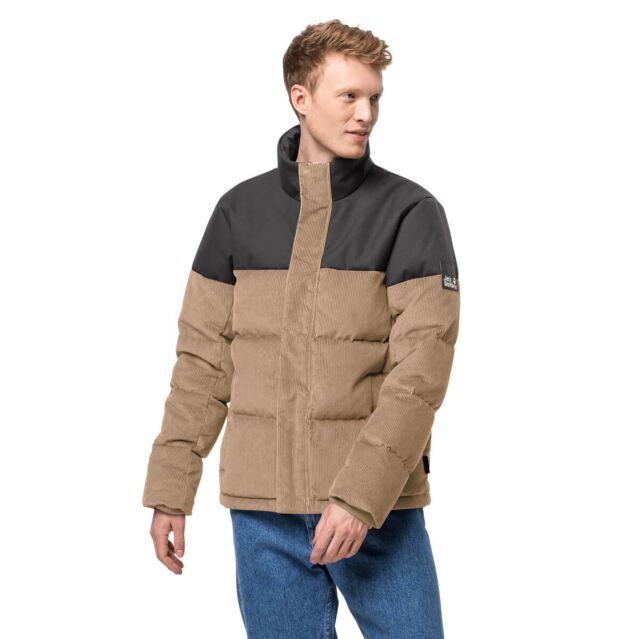 Jack Wolfskin Mens Nature Corduroy Water Repellent Breathable Jacket