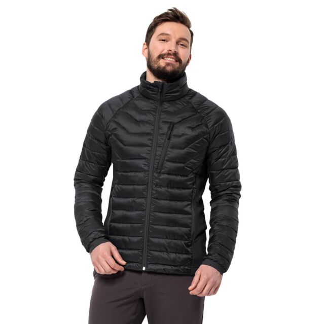 Jack Wolfskin Mens 2025 Routeburn Pro Insulated Windproof Stretch Panel Jacket