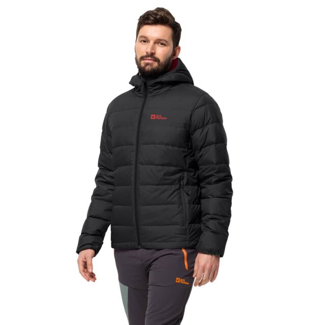Jack Wolfskin Mens Ather Down Hoodie Style Packable Jacket