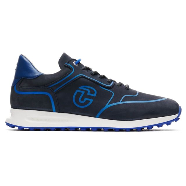 Duca Del Cosma Mens Flyer Waterproof Leather Spikeless Golf Shoes