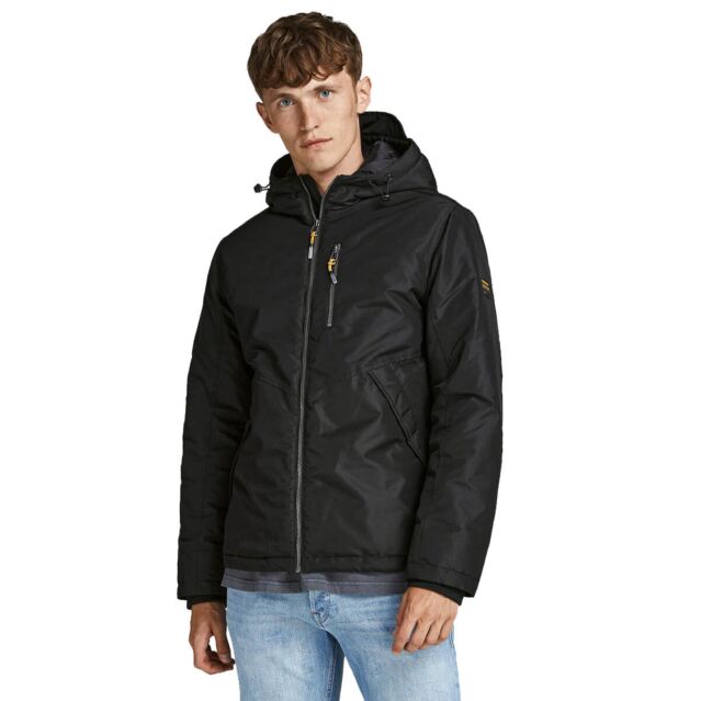 Jack & Jones Mens Faster Jacket - Black - XXL