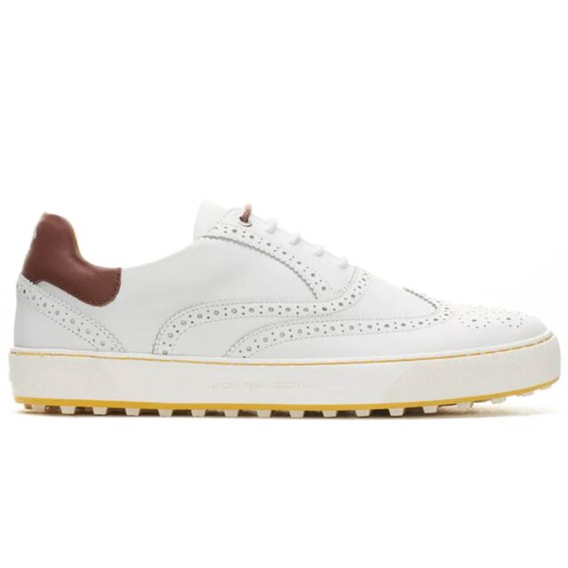 Duca Del Cosma Mens Regent Water Resistant Leather Golf Shoes