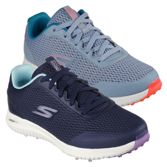 Skechers Womens Go Golf Max Fairway 3 Arch Fit Waterproof Golf Shoes