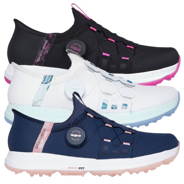 Skechers Womens 2025 GO GOLF Elite 5-Slip 'In Waterproof Comfortable Golf Shoes