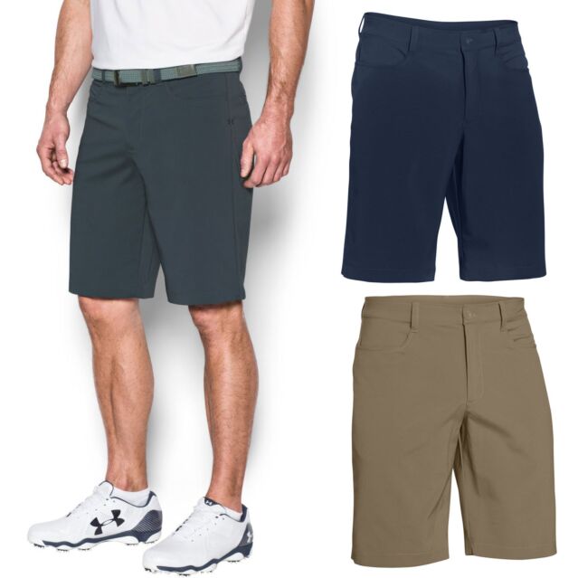 Under Armour Mens UA Tech Leaderboard Golf Short