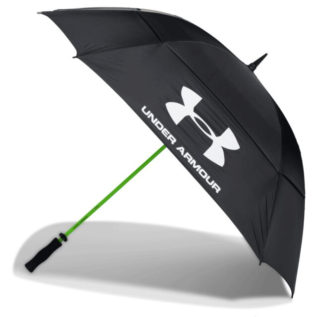 Under Armour 2024 UA 68" Double Canopy Windproof Golf Umbrella