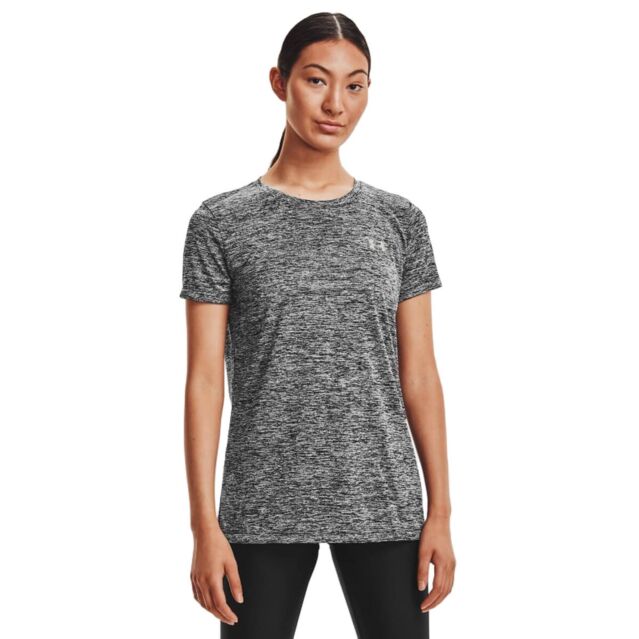 Under Armour Womens UA Tech Twist 4 Way Stretch Moisture Wicking T Shirt