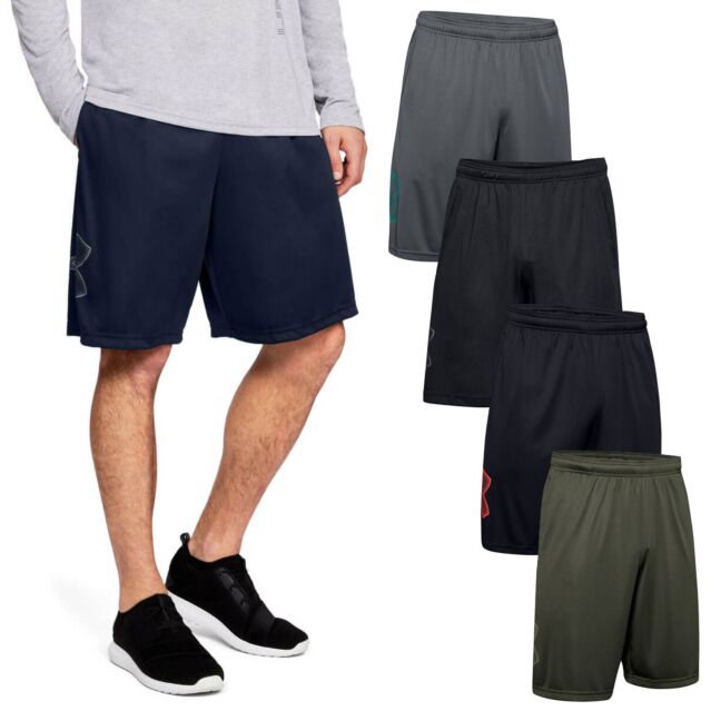 Under Armour Mens UA Tech Graphic Wicking Quick Dry Elasticated Shorts