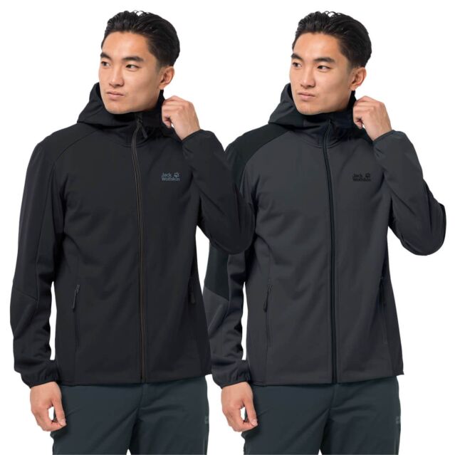 Jack Wolfskin Mens Go Hike Windproof Softshell Jacket