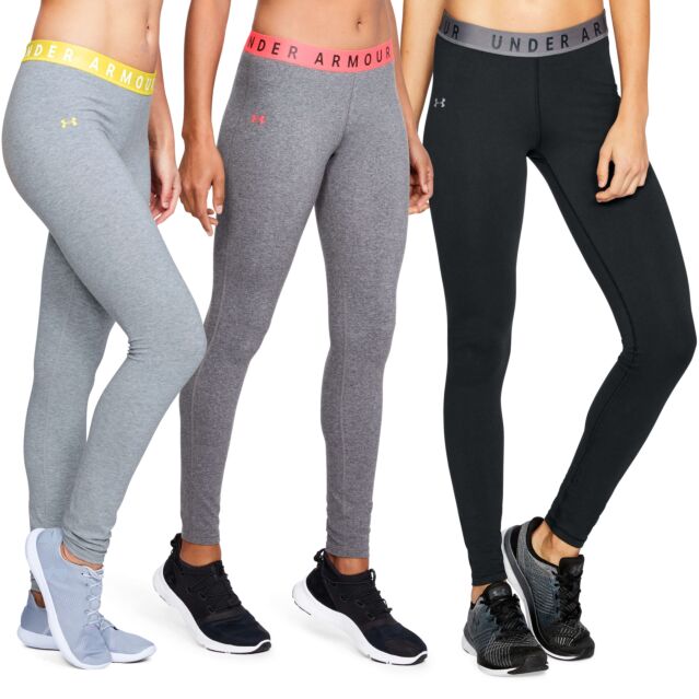 Under armour grey leggings best sale