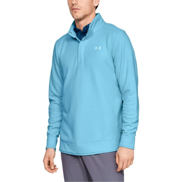 Under Armour Mens Sweaterfleece Snap Mock Sweater