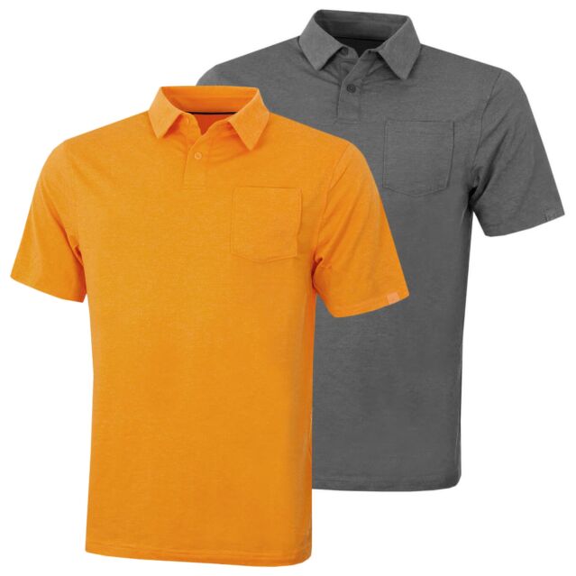 Under Armour Mens CC Scramble Charged Cotton Stretch Golf Polo Shirt