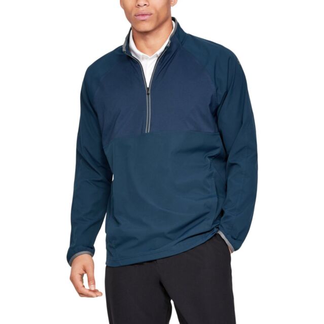 Under Armour Mens UA Golf Storm Windstrike Half Zip Jacket