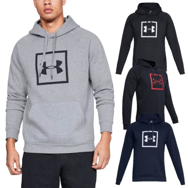 Under Armour Mens Rival Fleece Logo Hoodie