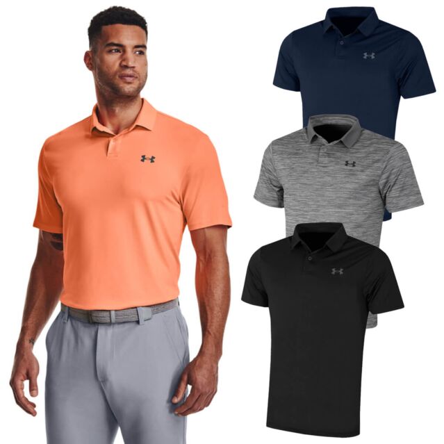 Under Armour Mens Performance 2.0 Stretch Durable Smooth Golf Polo Shirt