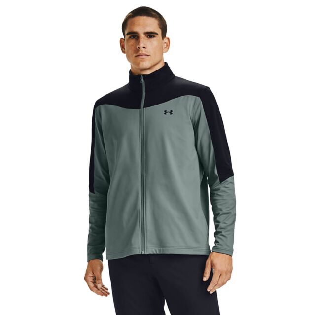Under Armour Mens Storm Midlayer Full Zip Breathable Fast Dry Golf Sweater