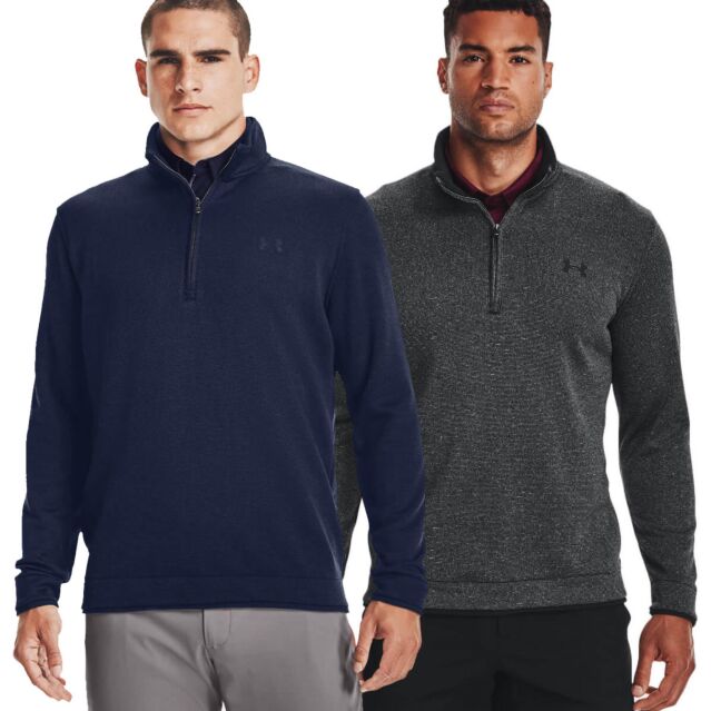 Under Armour Mens Storm SF Stretch Water Repellent 1/2 Zip Sweater
